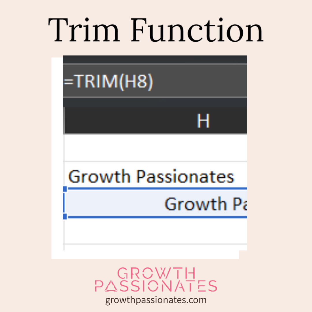 Excel Trim Function: A Beginner's Guide To Remove Spaces In Excel